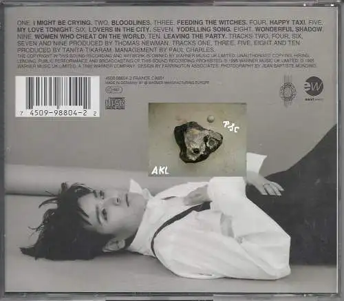 Tanita Tikaram, Lovers in the city, CD