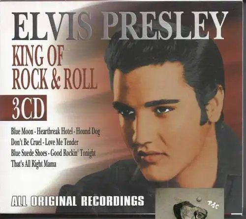 Elvis Presley, King of Rock & Roll, CD