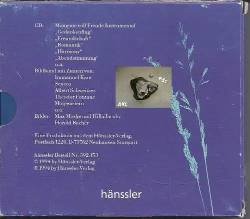 Momente voll Freude, CD