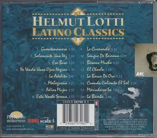 Helmut Lotti, Latino Classics, CD