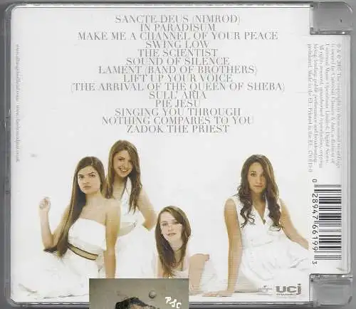 All Angels, Into paradise, CD