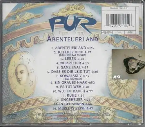 Pur, Abenteuerland, CD