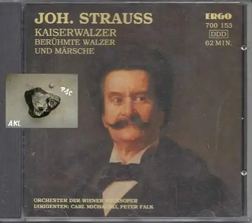 Johann Strauss, An der schönen blauen Donau, CD