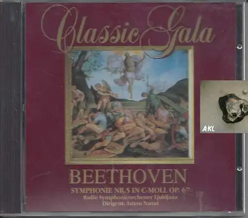 Classic Gala, Beethoven, Sympohnie Nr. 5 in C-Moll Op. 67, CD