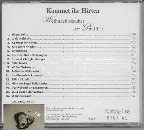 Weihnachtszauber der Panflöte, CD