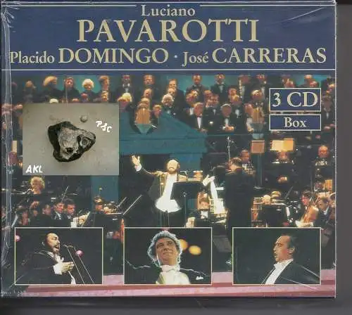 Luciano Pavarotti, Placido Domingo, Jose Carreras, CD