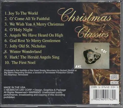Christmas Classics, CD