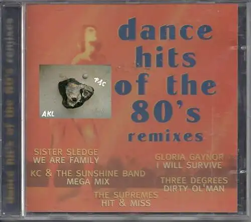 dance hits of the 80´s remixes, CD