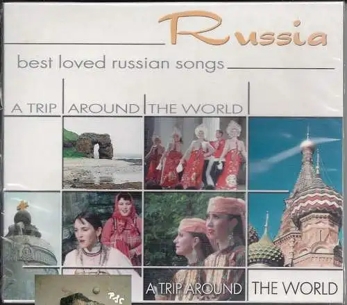 Russia, best loved russian songs, A trip around the world, CD