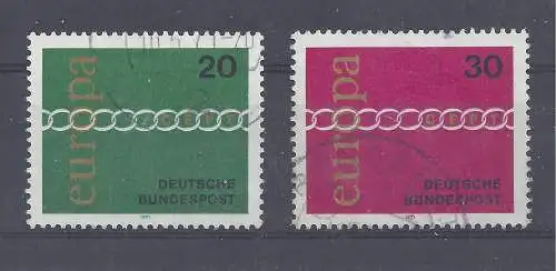 Bundesrep. Deutschland  Nr 675-676 Gebraucht