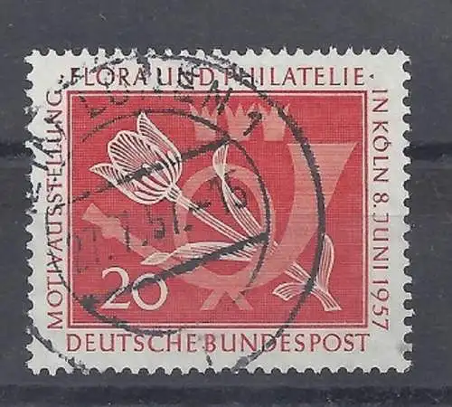 Bundesrep. Deutschland  Nr 254 Gebraucht