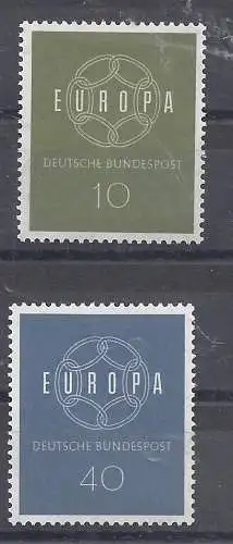 Bundesrep. Deutschland  Nr 320 321 Gebraucht