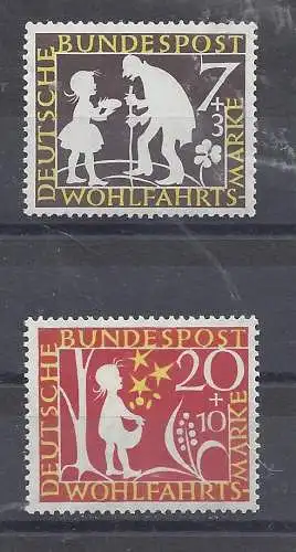 Bundesrep. Deutschland  Nr 322 324 Gebraucht