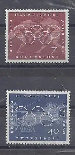 Bundesrep. Deutschland  Nr 332 335 Gebraucht