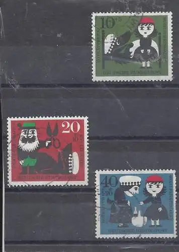 Bundesrep. Deutschland  Nr 341 342 343 Gebraucht
