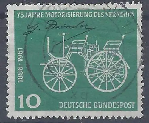 Bundesrep. Deutschland  Nr 363 Gebraucht