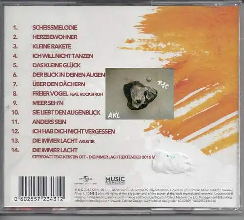 Kerstin Ott, Herzbewohner, CD