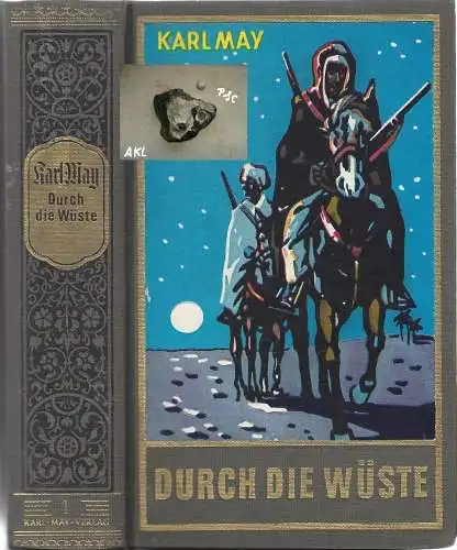 Karl May: Durch die Wüste, Band 1. 