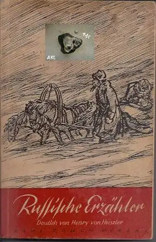Henry von Heiseler: Russische Erzähler. 