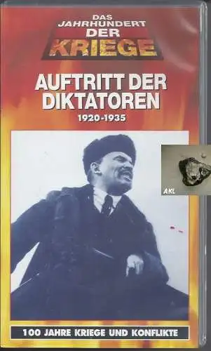 Auftritt der Diktatoren 1920 - 1935, VHS