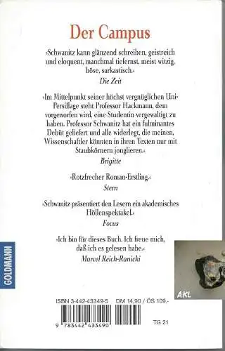 Dietrich Schwanitz: Der Campus. 