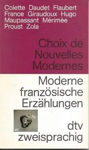 Moderne französische Erzählungen, französisch, deutsch, zweisprachig. 