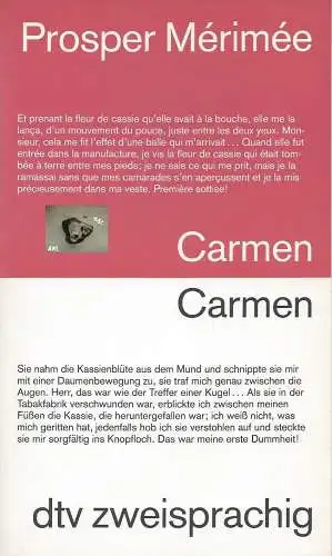 Prosper Merimee: Carmen, französisch, deutsch, dtv, zweisprachig. 