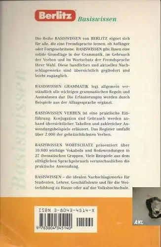 Basiswissen Spanisch Grammatik. 