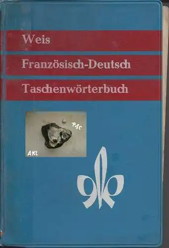 Weis: Taschenwörterbuch Französisch, Deutsch. 