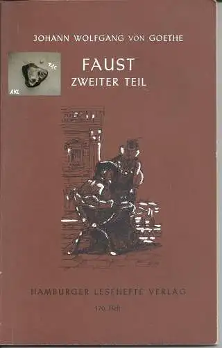 Faust, zweiter Teil, Hamburger Lesehefte, Nr. 170. 