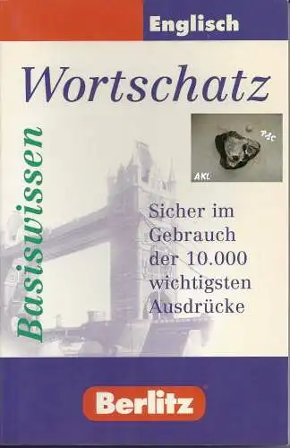 Basiswissen Wortschatz Englisch. 