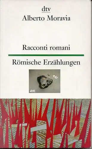 Alberto Moravia: Römische Erzählungen, italienisch, zweisprachig. 