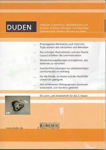 Duden, Grundrechenarten, 3. Klasse, Rechnen im Zahlenraum bis 1000. 