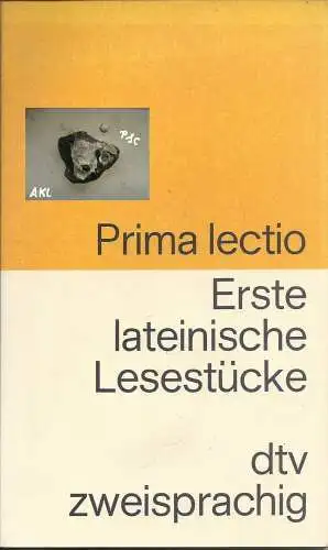 Erste lateinische Lesestücke, lateinisch, deutsch, zweisprachig. 