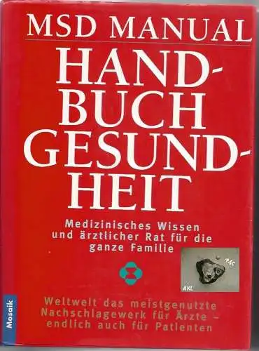 MSD Manual Handbuch Gesundheit. 