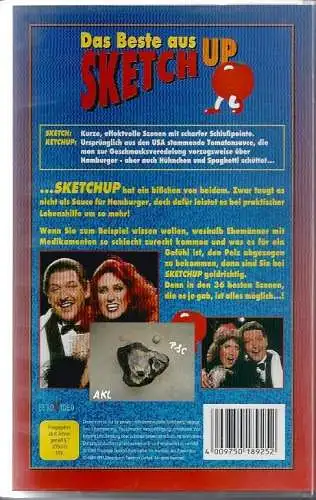 Das Beste aus Sketch up, Diether Krebs, Beatrice Richter, VHS