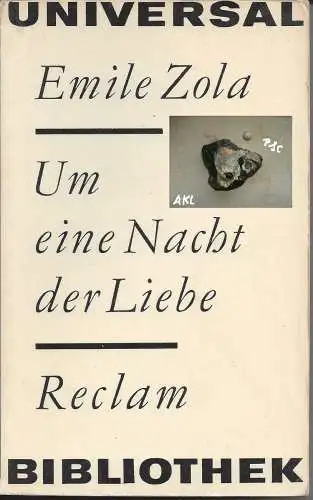 Emile Zola: Um eine Nacht der Liebe. 