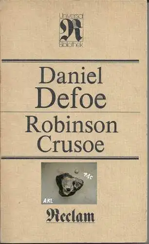 Daniel Defoe: Robinson Crusoe. 