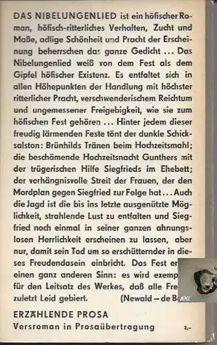 Das Nibelungenlied. 