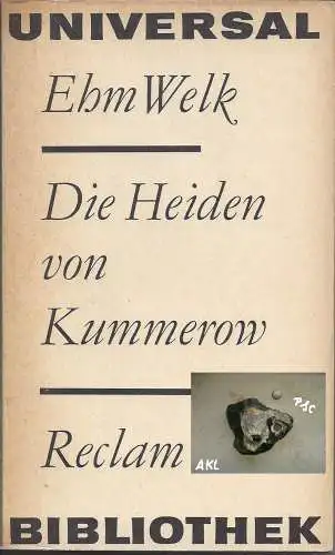 Ehm Welk: Die Heiden vom Kummerow. 