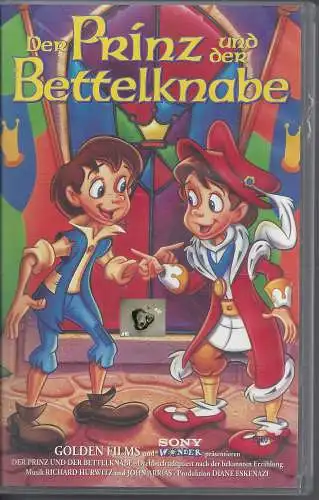 Der Prinz und der Bettelknabe, VHS