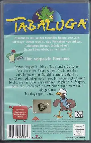 Tabaluga, eine verpatzte Premiere, VHS