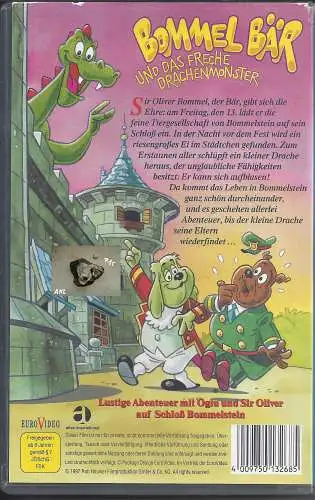 Bommel Bär und das freche Drachenmonster, VHS