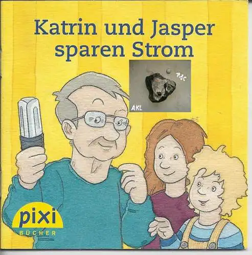 Katrin und Jasper sparen Strom, Pixibuch, Minibuch. 