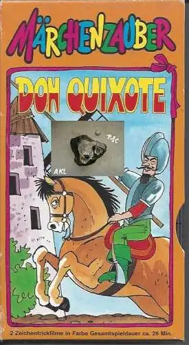 Märchenzauber, Don Quixote, 2 Zeichentrickfilme, VHS