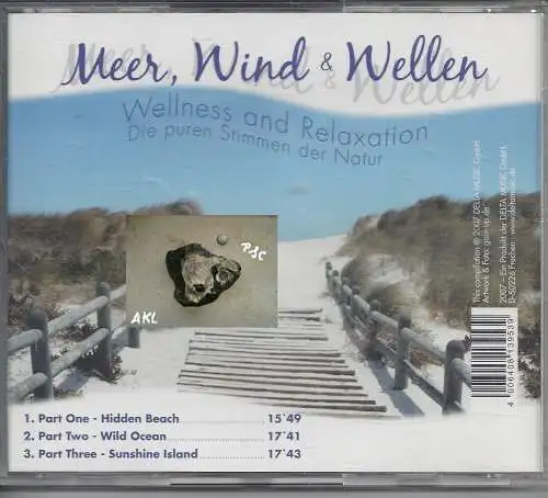 Meer, Wind und Wellen, CD