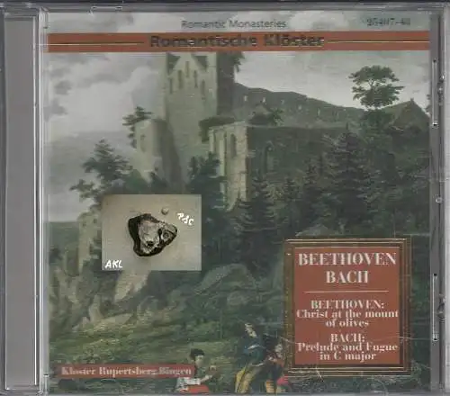 Beethoven, Bach, Christ at the Mount of Olives, Prelude and Fugue, CD 