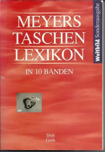 Meyers Taschen Lexikon, Band 3, Weltbild Sonderausgabe. 