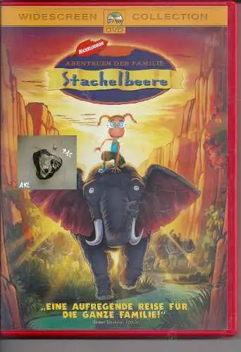 Die Abenteuer der Familie Stachelbeere, DVD