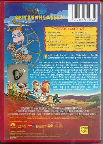 Die Abenteuer der Familie Stachelbeere, DVD